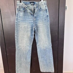 Aeropostale Women’s 90s Baggy Light Blue Jeans